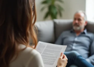 Hypnothérapeute en séance