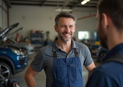 photo d'un garagiste