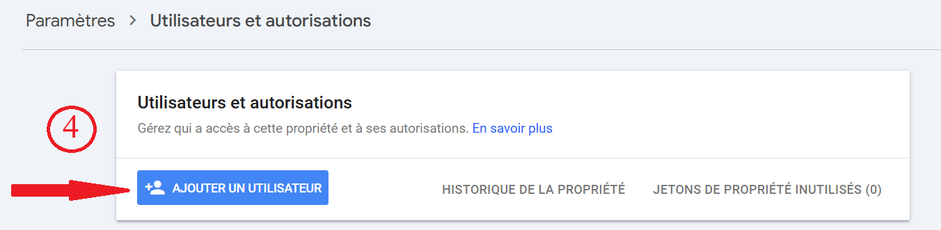 utilisateur et autorisation