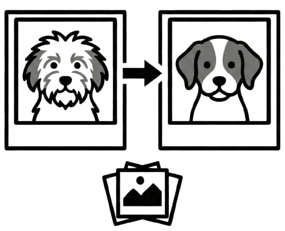 icone de géolocalisation pour un salon de toilettage