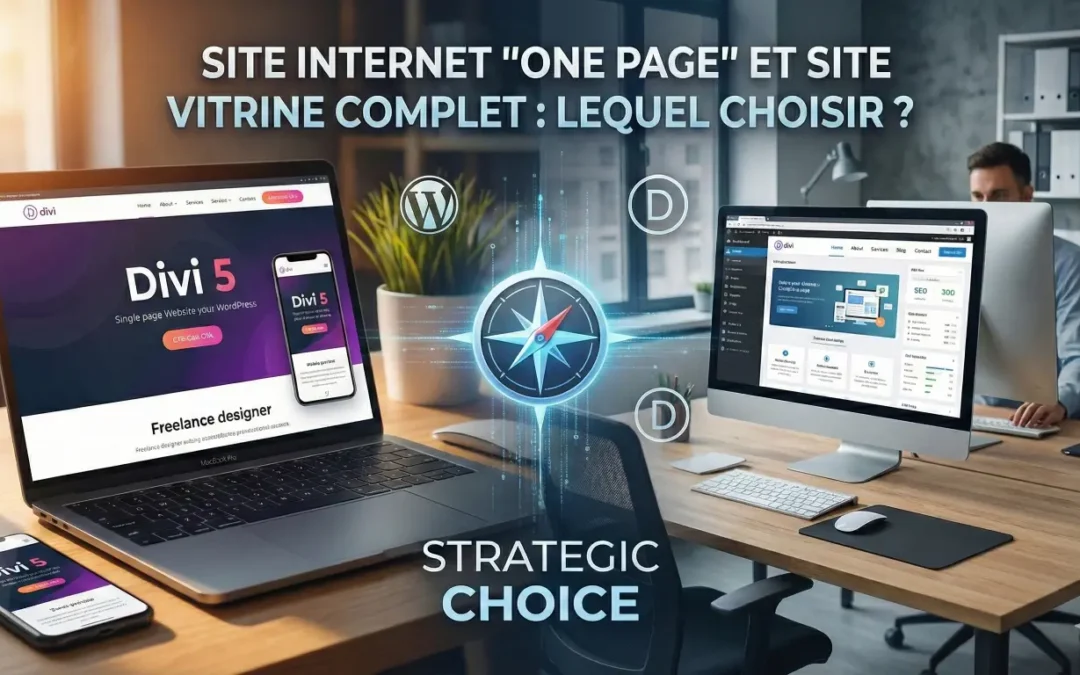 Site One-page vs Multi-page : Quel site choisir ?